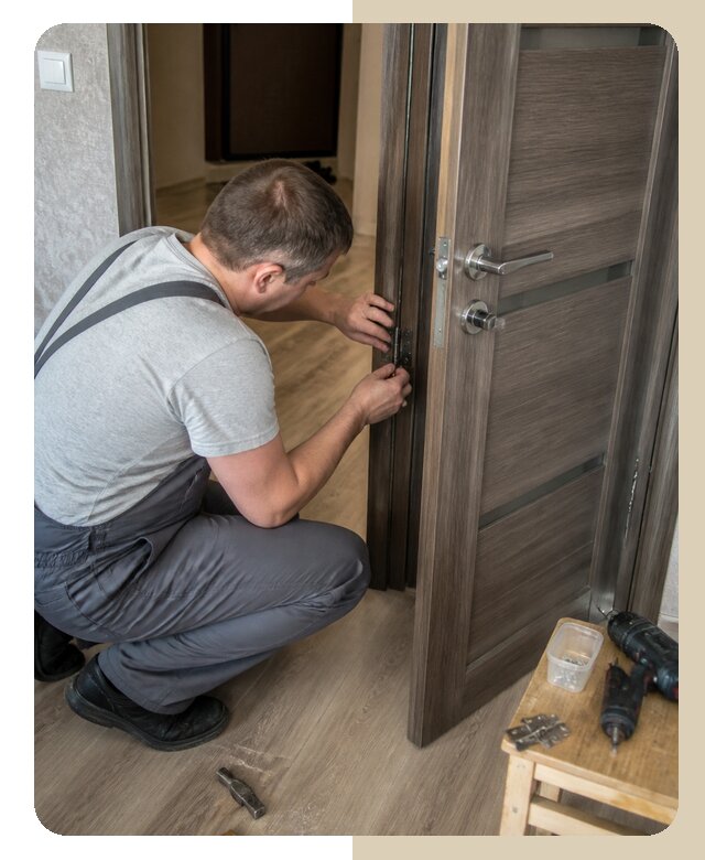 Замена дверных петель в Чапаевске по цене от 2554 р. | ДвериЛегко-Чпв