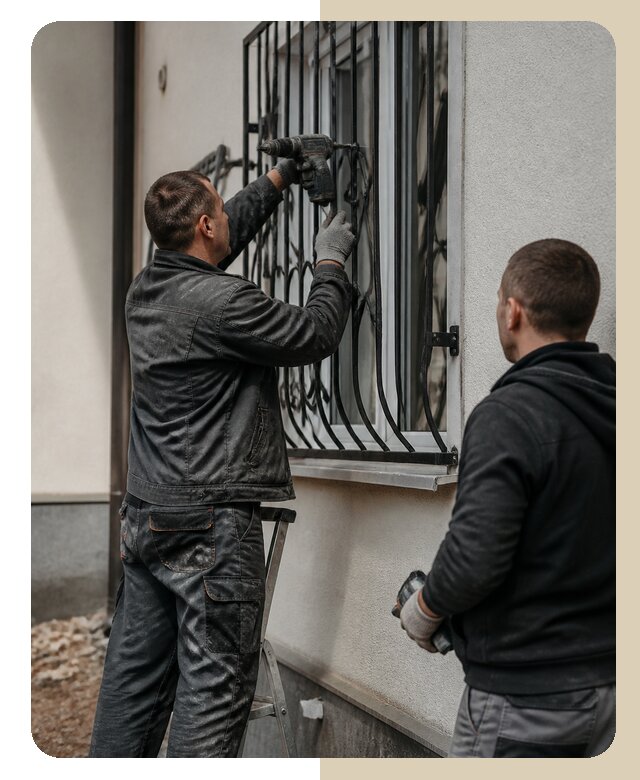 Установка наружных решеток в Чапаевске от 5005 р. | ДвериЛегко-Чпв