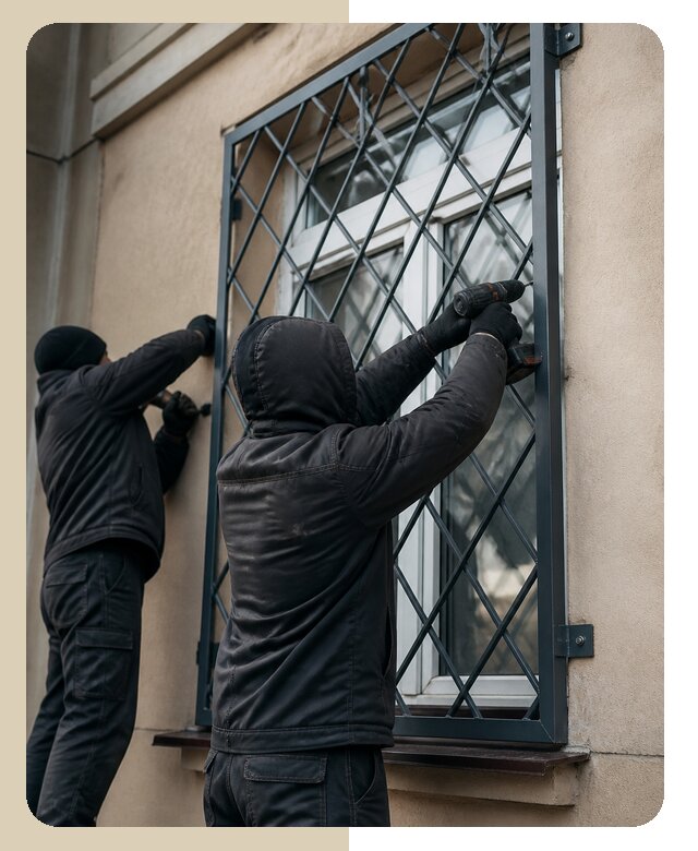 Установка антивандальных решеток на окна в Чапаевске